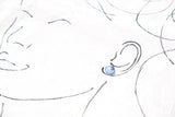 Cute Blueberry Summer Fruit Stud Earrings
