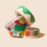 Rainbow Scallop Washi Tape