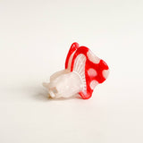 Cherry Cap Mushroom Claw Clip - Small