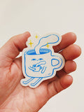 Sticker - sleepy coffee