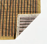 Wonky Plaid Illustrated Cotton Bandana