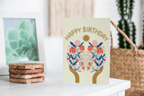 Birthday Flowers Card