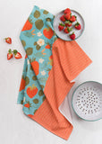Strawberry Fields Cotton Tea Towel – Summer Fruit Design