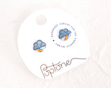 Rainbow Rain Cloud LGBT Pride Stud Earrings