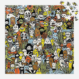 Barbtropolois Wild Nights 500 Piece Puzzle