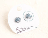 Cloud / Rain Earrings