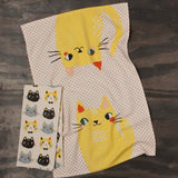 Meow Meow Dish Towels-Set of 2