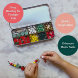 Strawberries Bracelet Beading Kit