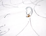 Bee Earrings | Honeybee Insect Bumblebee Studs