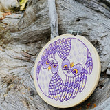 Burrowing Owls Embroidery Kit