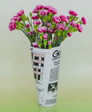 Newspaper Vase