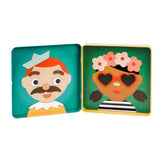 Funny Faces Magnetic Play Set