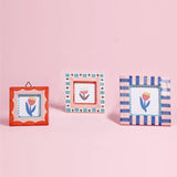 Hand-painted Ceramic Photo Frame