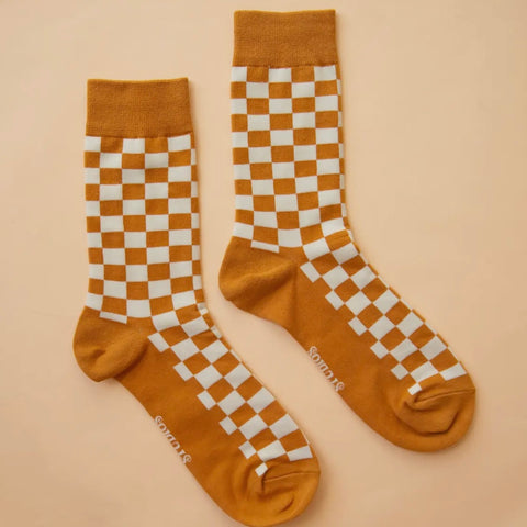 Checker Crew Socks