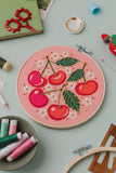 Cherries Rikrack Embroidery Kits