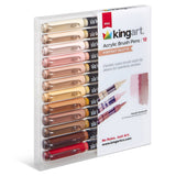 PRO Acrylic Paint Brush Pens - 12 Portrait Colors