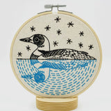 Loon Embroidery Kit