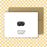 YOU ARE MY VERY FAVORITE NO CONTEST Greeting Card