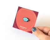 Smiley Cloud Enamel Pin