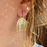 Vault Stained Glass Earrings