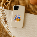 Knitting Basket Sticker | Crochet & Yarn Craft
