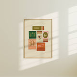 Zodiac Vintage Inspired Matchbook/Matchbox Prints
