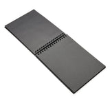 Black Paper DIY Large Sketchbook - 8" x 10.5" - 75 Sheets