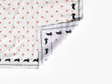 Leaping Bunny Illustrated Cotton Bandana