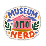 Museum Nerd Sticker – Colorful Museum Lover & Art History