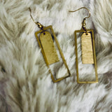 Dear Darlington Token Earrings
