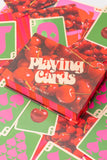 Cherry/Stripe Playing Card Set