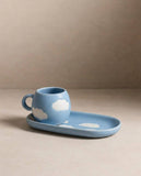Blue Mini Tray stoneware ceramic — Cloud Collection