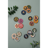 Teppi Beaded Coasters Set of 4
