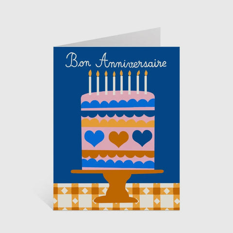 Bon Anniversaire (Happy Birthday) Card