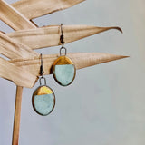 Ceramic Half-Dipped Earrings