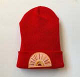 Pink Sun Beanie