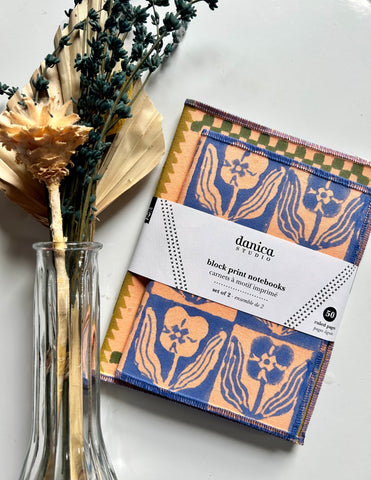 Teppi Blockprint Notebook Set