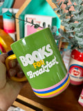 Books for Breakfast Mug