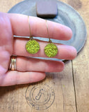 Mossy Hoop Earrings Nature's Jewelry Botanical Garden