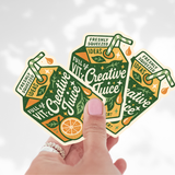 Creative Juice Sticker – Motivational Artist & Maker