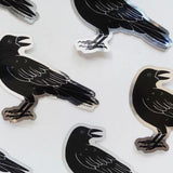 Blackbird Holographic Sticker