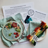 Floral Flourish Embroidery Kit