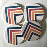 Tramake Stoneware Coasters