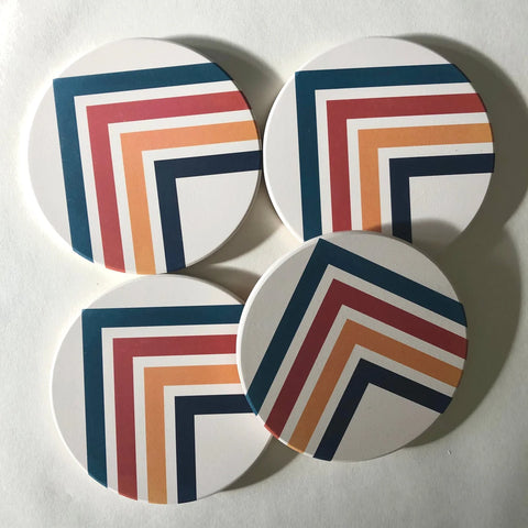 Tramake Stoneware Coasters