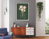 Sunday Peonies - floral illustration print
