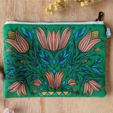 Botanical Zipper Pouch