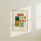 Vintage Inspired Matchbook/Matchbox Print
