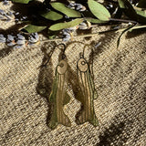 Trout // Stained Glass Resin Earrings