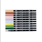 Dual Brush Pen Art Markers, Fairies, 10-Pack