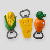 Fruit & Veggie Shaped Magnetic Bottle Opener